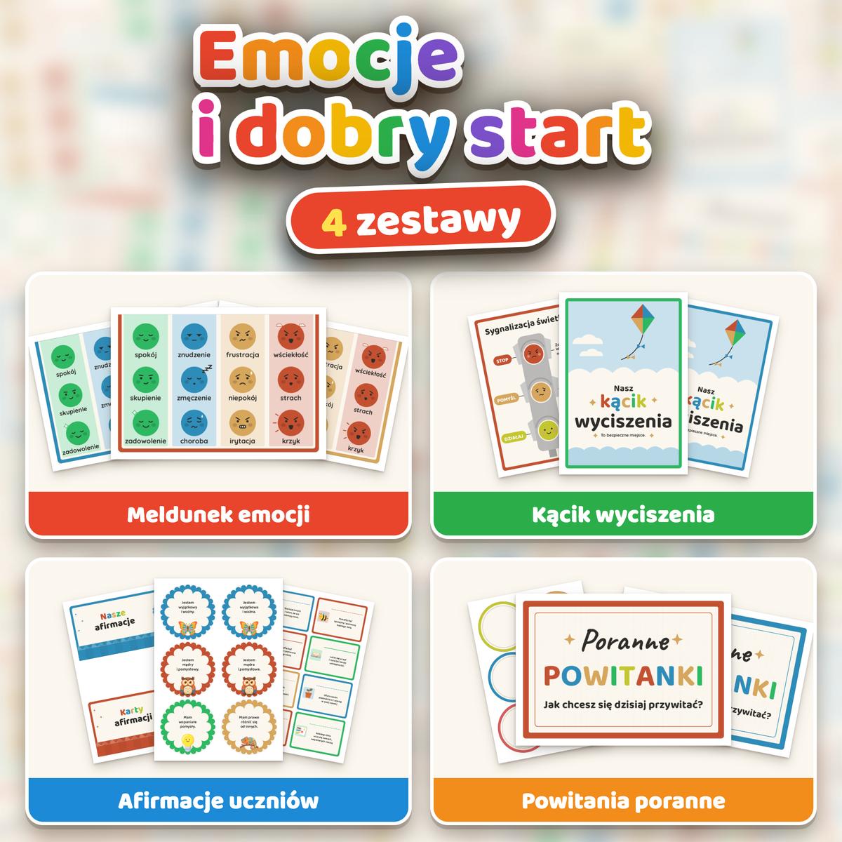Emocje i dobry start dnia: wszystkie zestawy