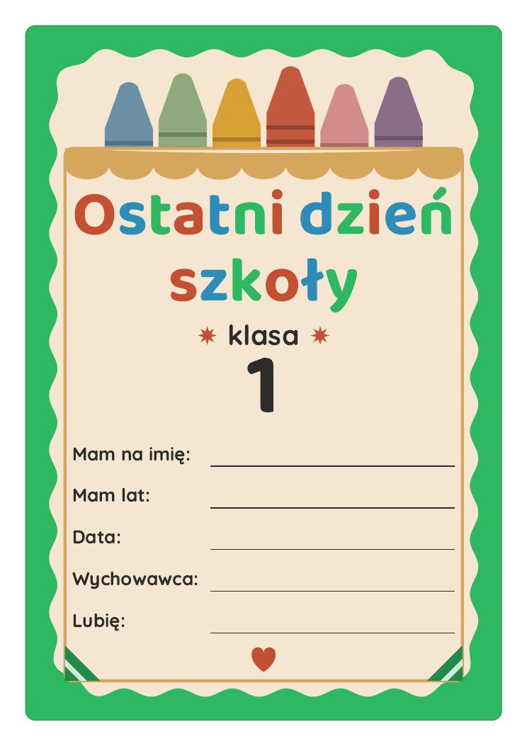 Pierwszy dzień szkoły