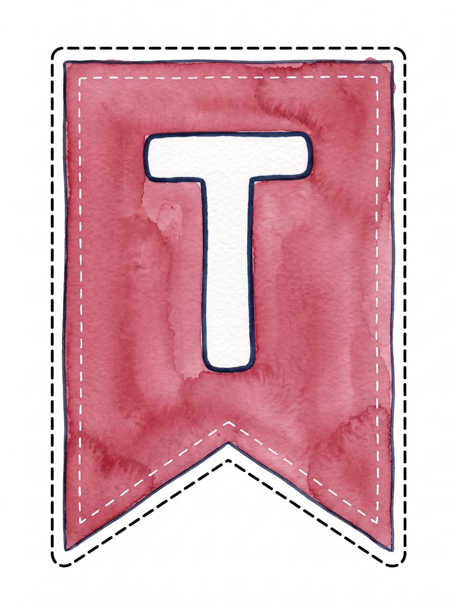 Girlanda: litera T