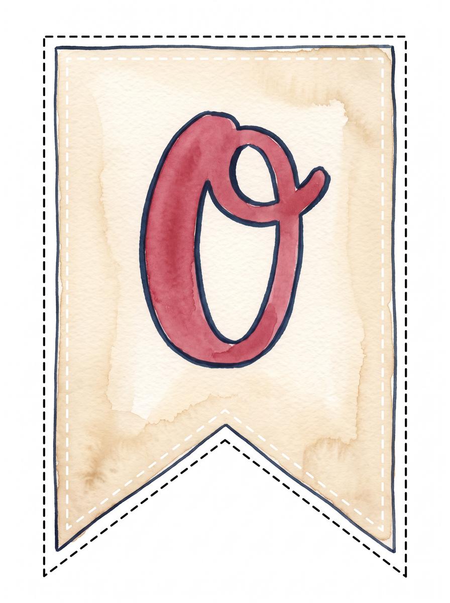Girlanda: litera O