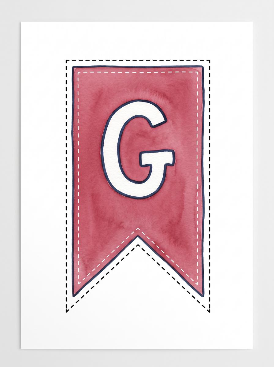 Girlanda: litera G