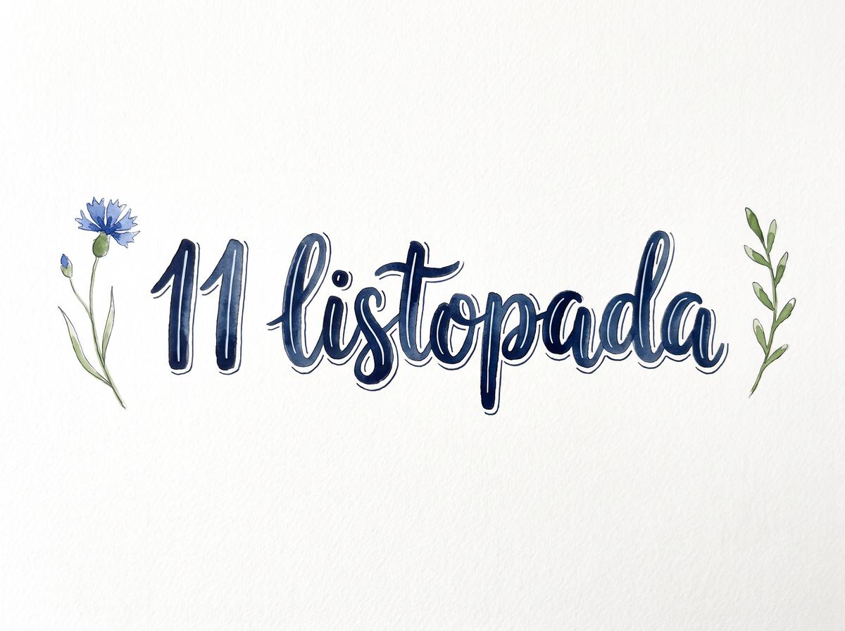 Napis „11 listopada”