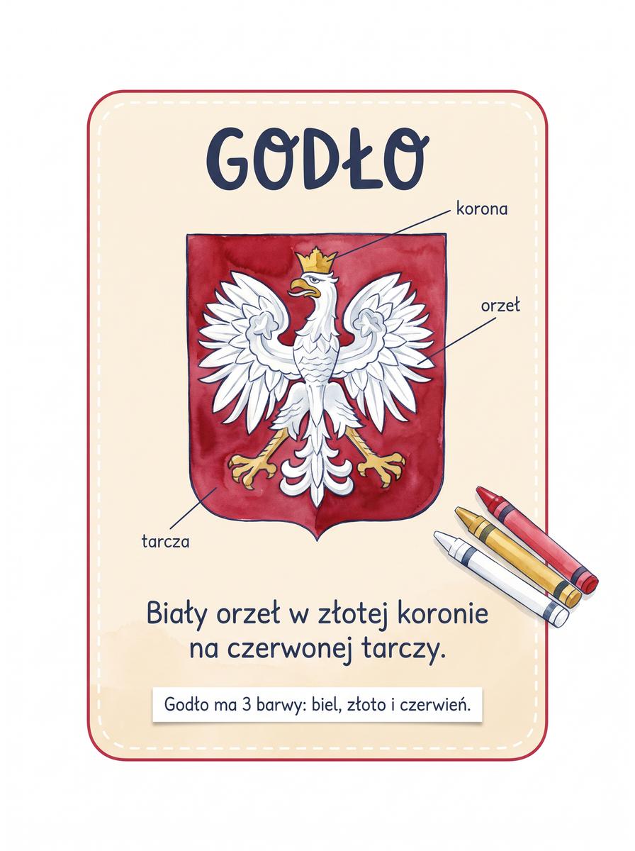 Karta symbolu: godło