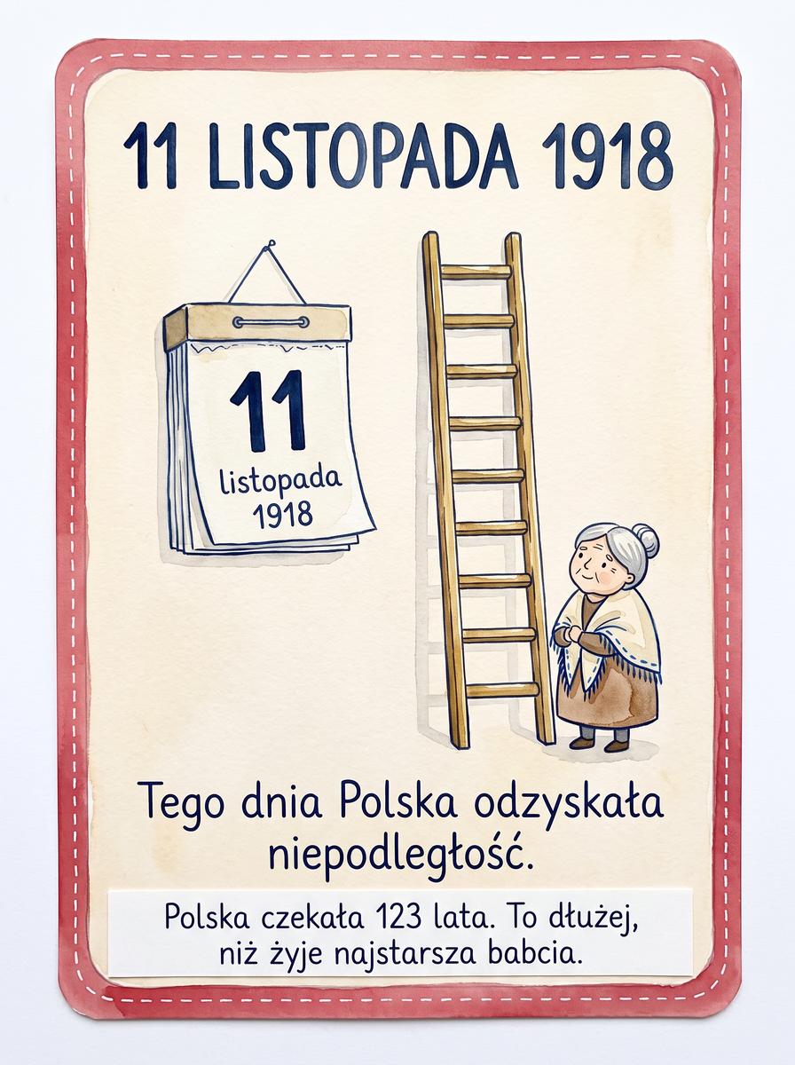 Karta symbolu: 11 listopada 1918