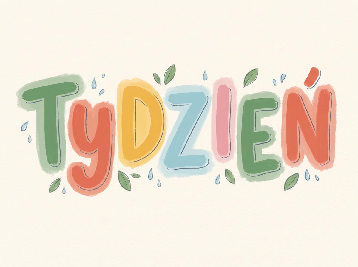 Napis na gazetkę: TYDZIEŃ