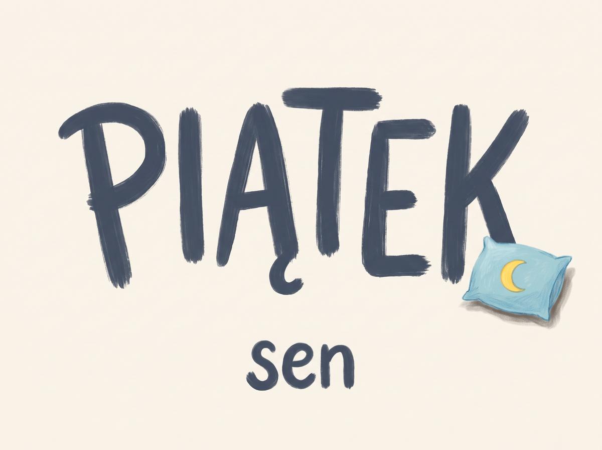 Etykieta dnia tygodnia na gazetkę: Piątek